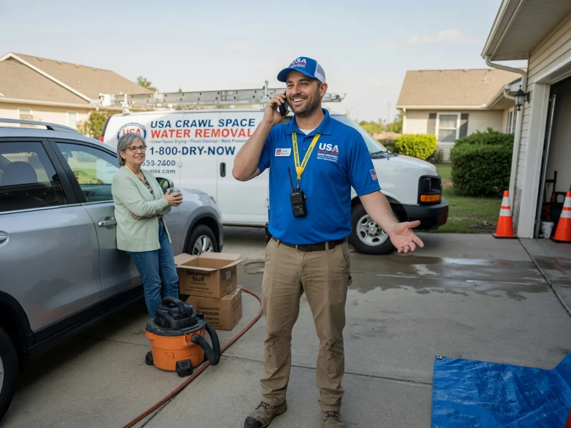 Crawl Space Water Removal Halltown, MO FAQs